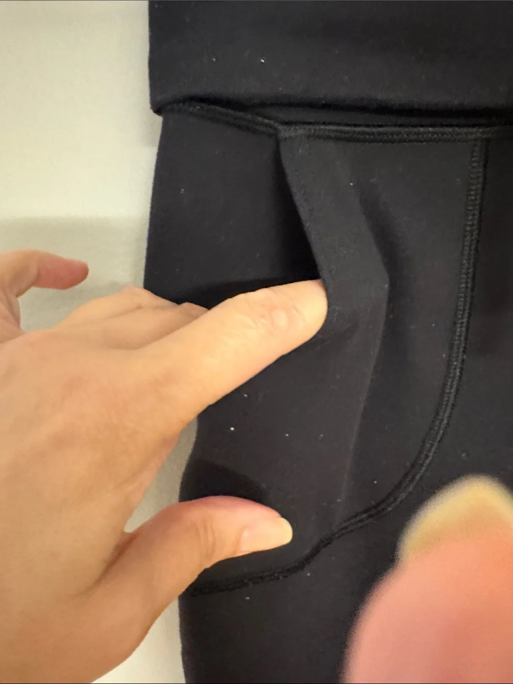 lululemon athletica Black High-Rise Leggings with Drawstring